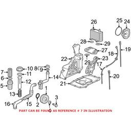 Porsche Engine Oil Filter 99610722560